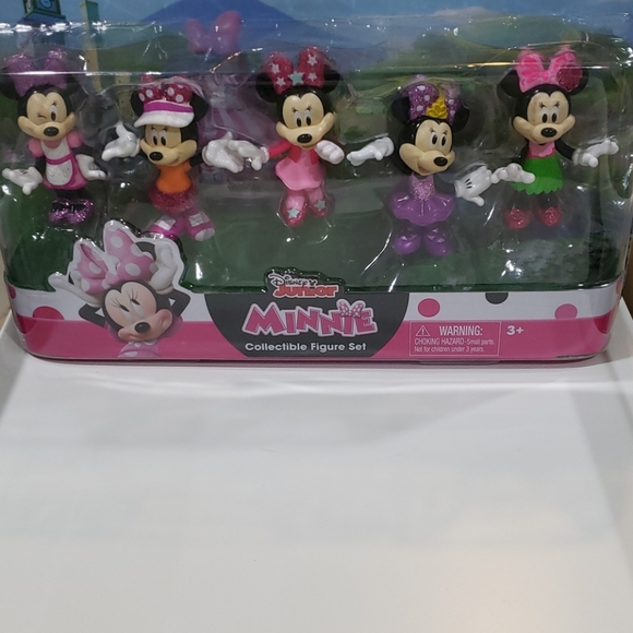 minnie mouse figure set
